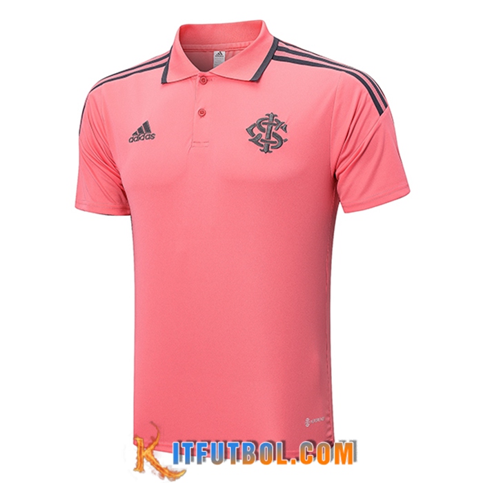 Camiseta Polo Brasil Rosa 2022/2023