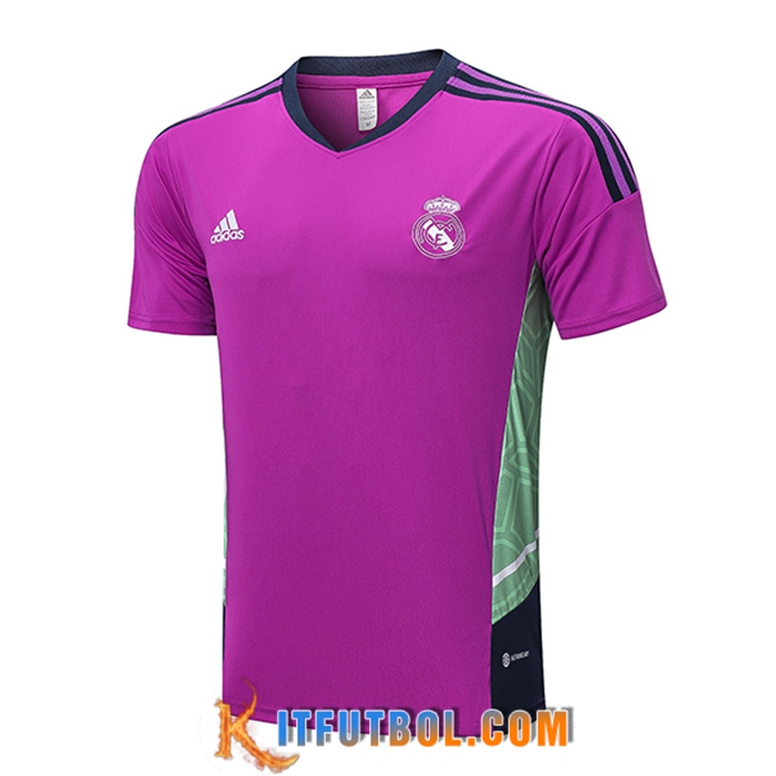 Camiseta Entrenamiento Real Madrid Violeta 2022/2023