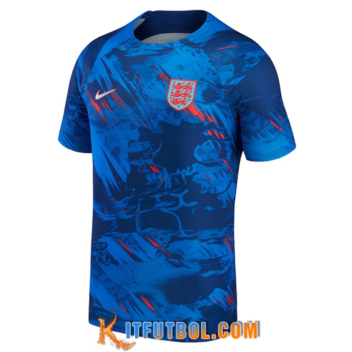 Camiseta Entrenamiento Inglaterra Azul marino 2022/2023