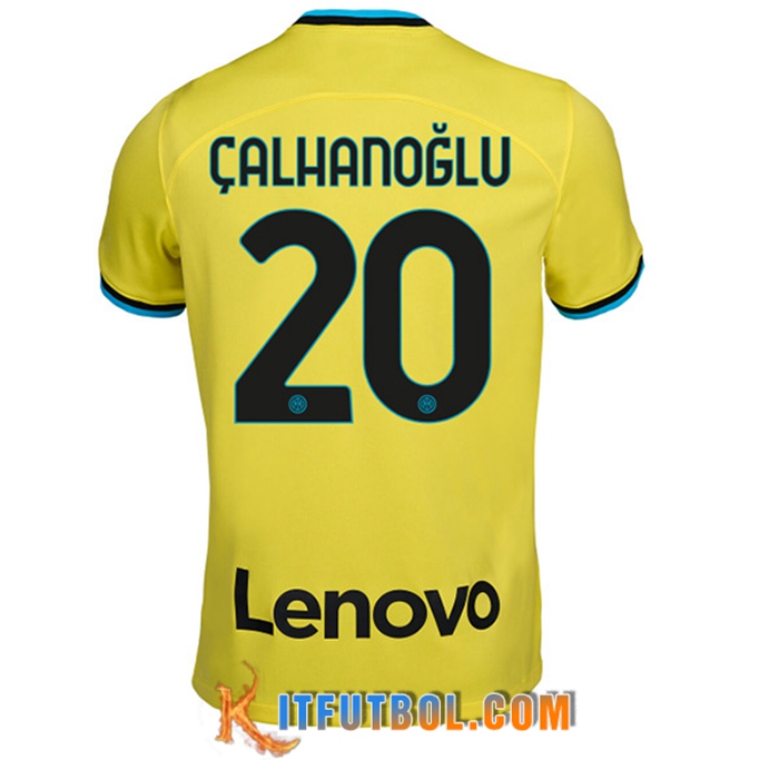Camisetas De Futbol Inter Milan (ÇALHANOGLU #20) 2022/2023 Tercera