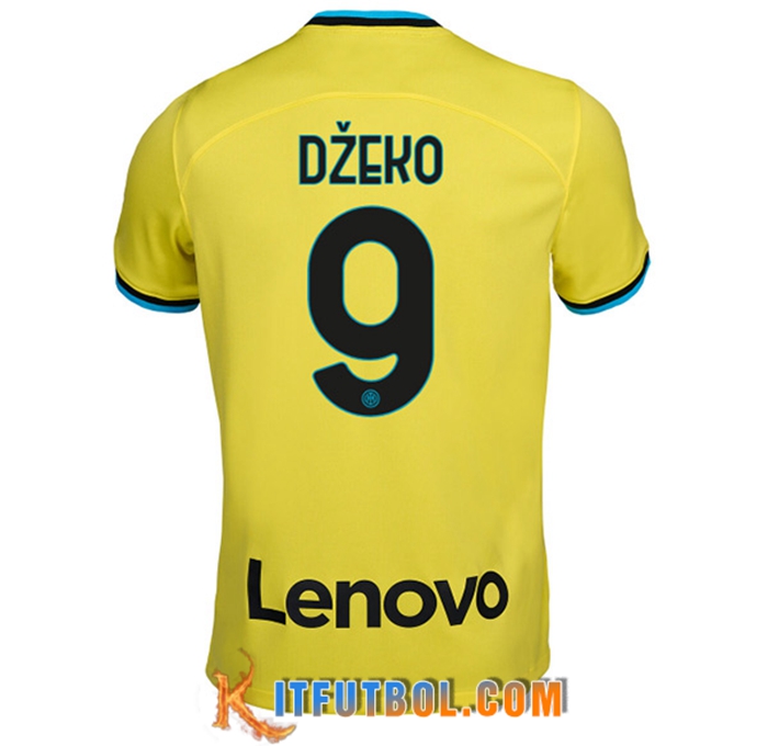 Camisetas De Futbol Inter Milan (DŽEKO #9) 2022/2023 Tercera