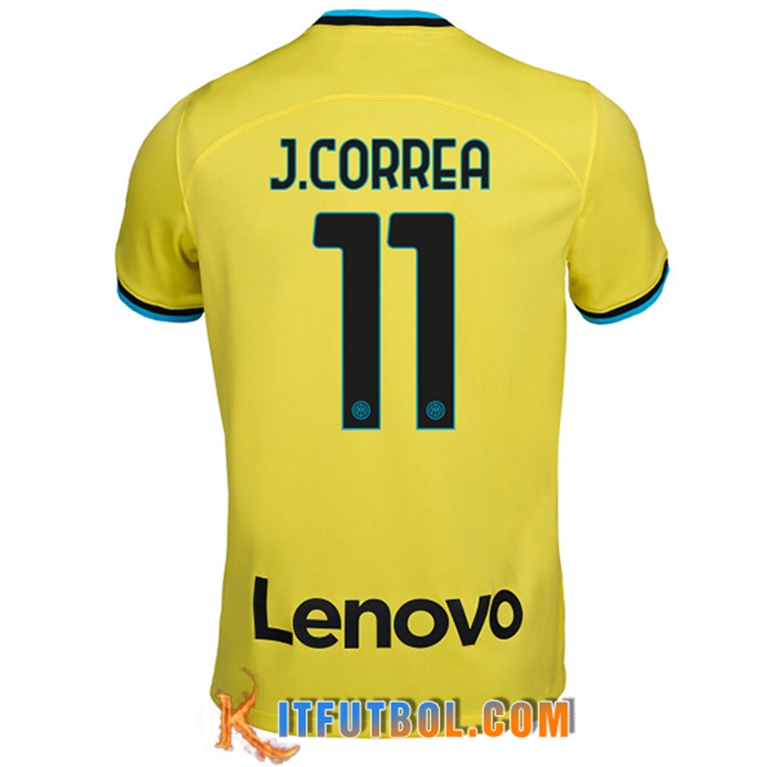 Camisetas De Futbol Inter Milan (J.CORREA #11) 2022/2023 Tercera