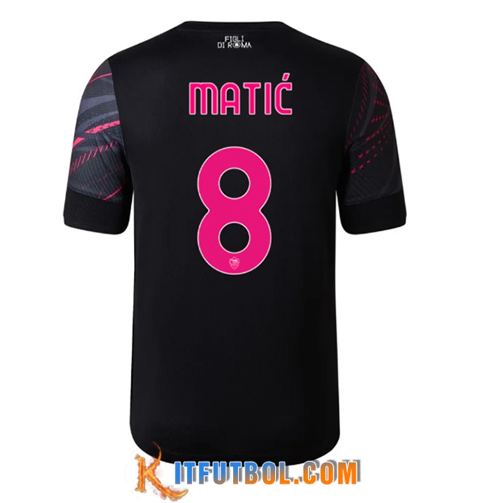 Camisetas De Futbol AS Roma (MATIĆ #8) 2022/2023 Tercera