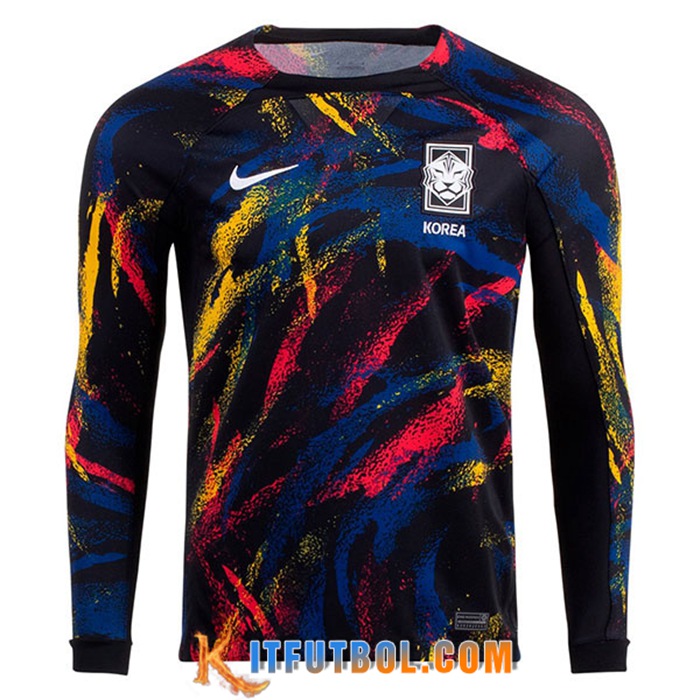 Nueva Camiseta Equipo Nacional Corea Segunda Manga Larga 2022/2023