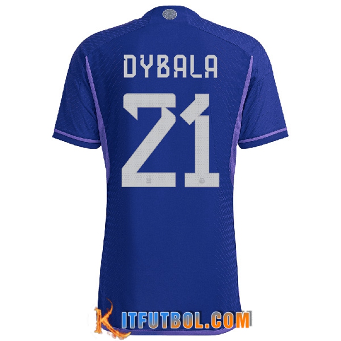 Camiseta Equipo Nacional Argentina (DYBALA #21) 2022/2023 Segunda