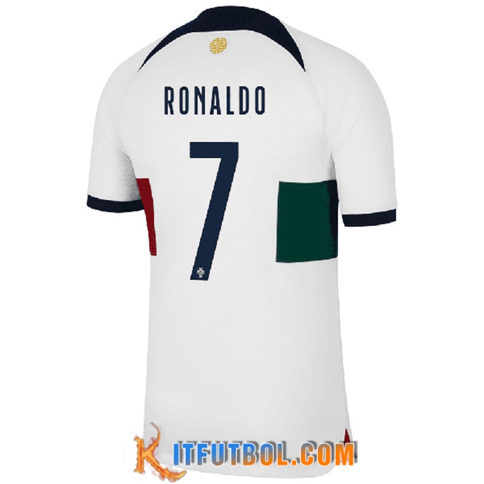 Camiseta Equipo Nacional Portugal (RONALDO #7) 2022/2023 Segunda