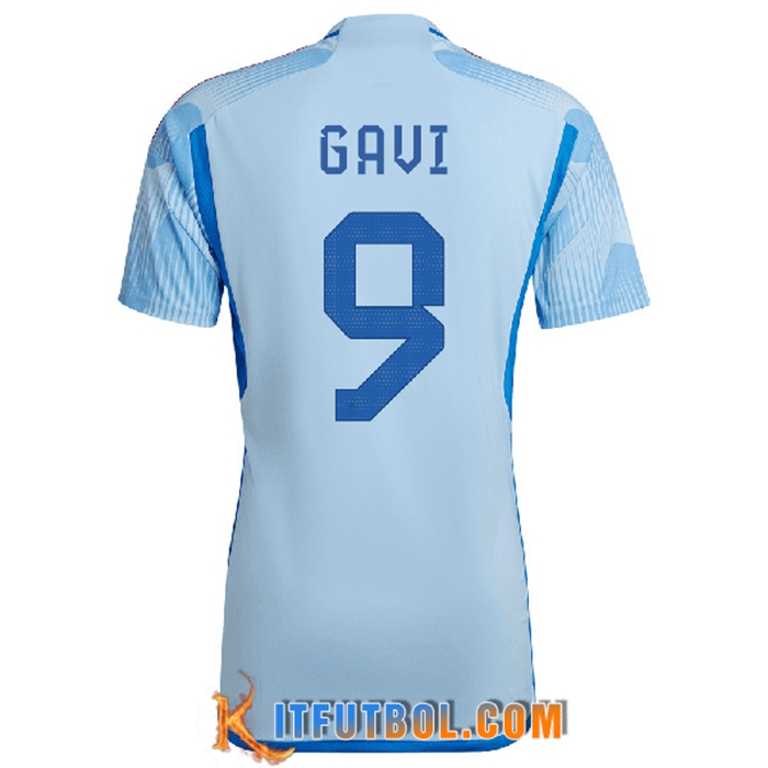 Camiseta Equipo Nacional España (GAVI #9) 2022/2023 Segunda
