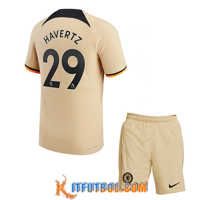Camisetas De Futbol Chelsea (HAVerdeZ #29) Ninos Tercera 2022/2023