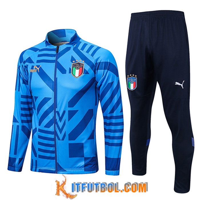 Chandal Equipos De Futbol - Chaqueta Italia Azul 2022/2023