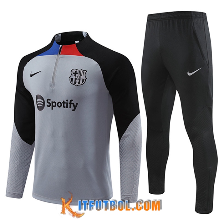 Chandal Equipos De Futbol FC Barcelona Gris 2022/2023