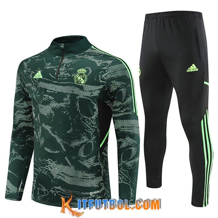 Chandal Equipos De Futbol Real Madrid color camuflaje 2022/2023