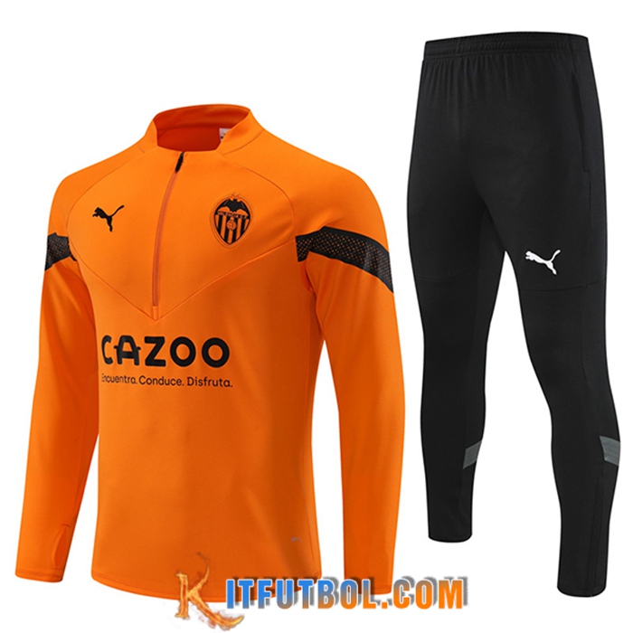 Chandal Equipos De Futbol Valencia Naranja 2022/2023