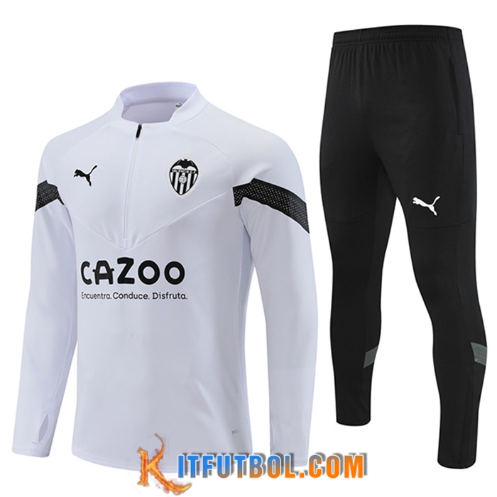 Chandal Equipos De Futbol Valencia Blanco 2022/2023