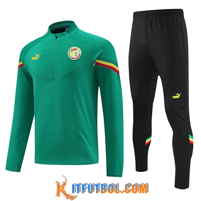 Chandal Equipos De Futbol Senegal Verde 2022/2023