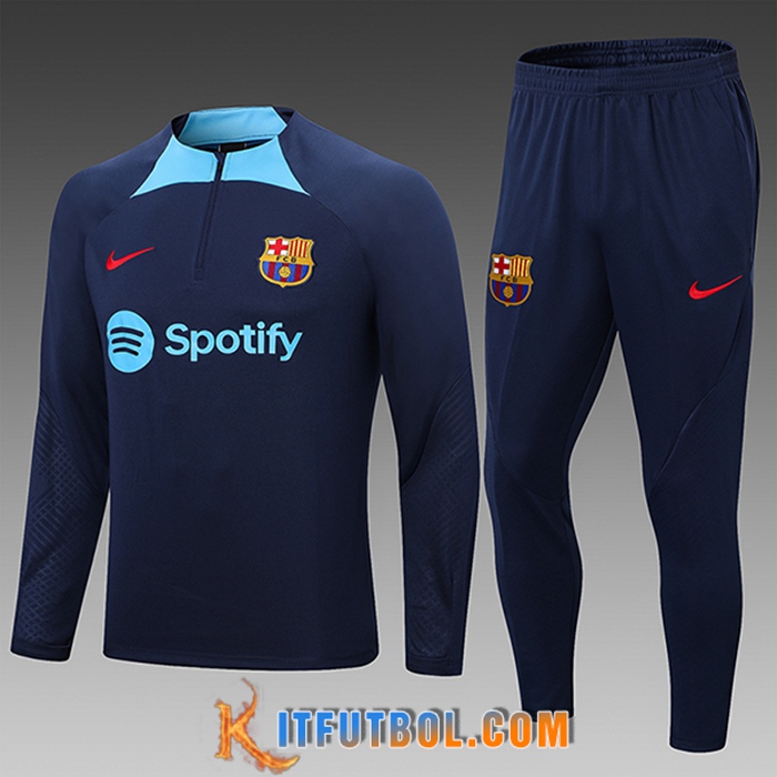 Chandal Equipos De Futbol FC Barcelona Enfant Azul marino 2022/2023