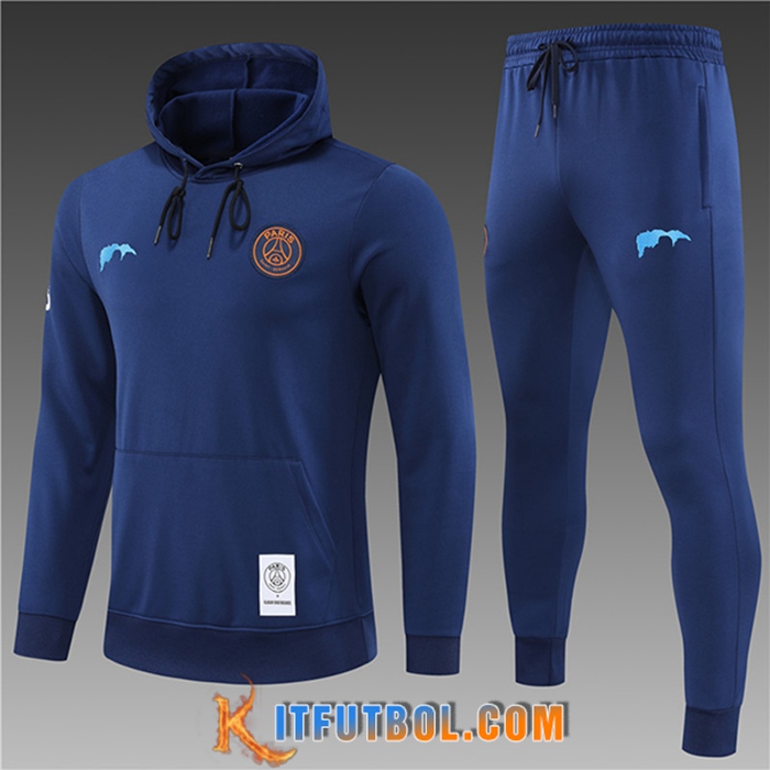 Chaqueta Con Capucha Chandal PSG Enfant Azul marino 2022/2023