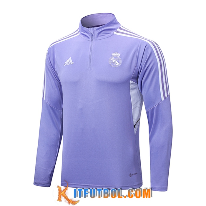 Sudadera De Entrenamiento Real Madrid Violeta 2022/2023