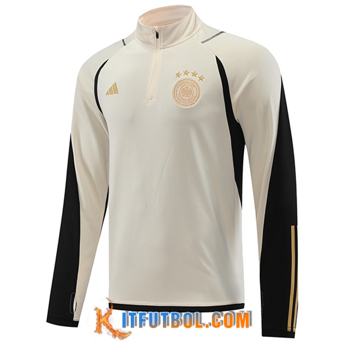 Sudadera De Entrenamiento Allemagne Beige 2022/2023