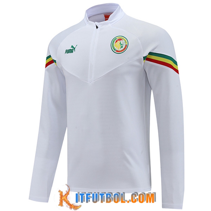 Sudadera De Entrenamiento Senegal Blanco 2022/2023