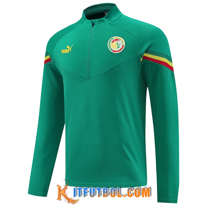 Sudadera De Entrenamiento Senegal Verde 2022/2023