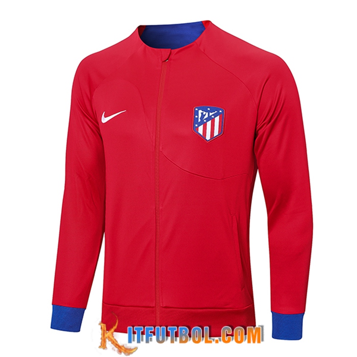 Chaquetas Futbol Atletico Madrid Rojo 2022/2023