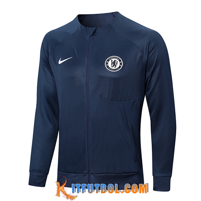 Chaquetas Futbol FC Chelsea Azul marino 2022/2023