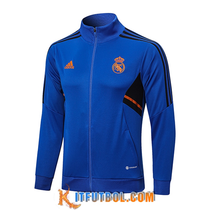 Chaquetas Futbol Real Madrid Azul 2022/2023