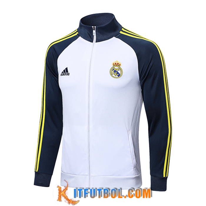 Chaquetas Futbol Real Madrid Blanco 2022/2023