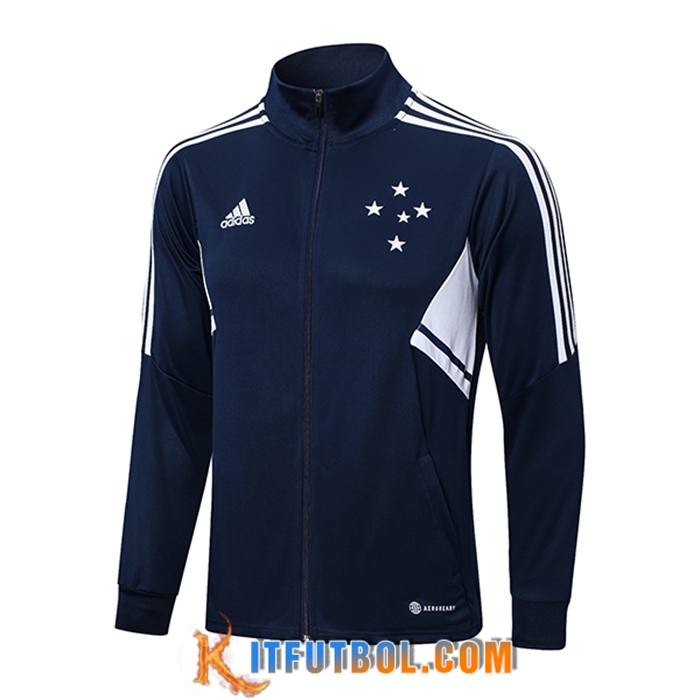 Chaquetas Futbol Cruzeiro EC Azul marino 2022/2023