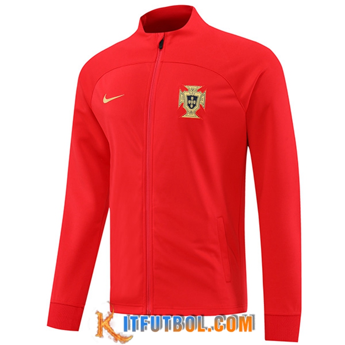 Chaquetas Futbol Portugal Rojo 2022/2023