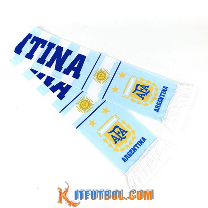 Nueva pañuelos Copa Del Mundo 2022 Argentina Azul Claro