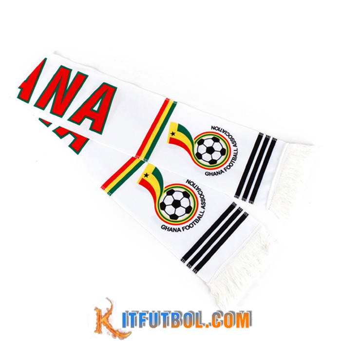 Nueva pañuelos Copa Del Mundo 2022 Ghana Blanco