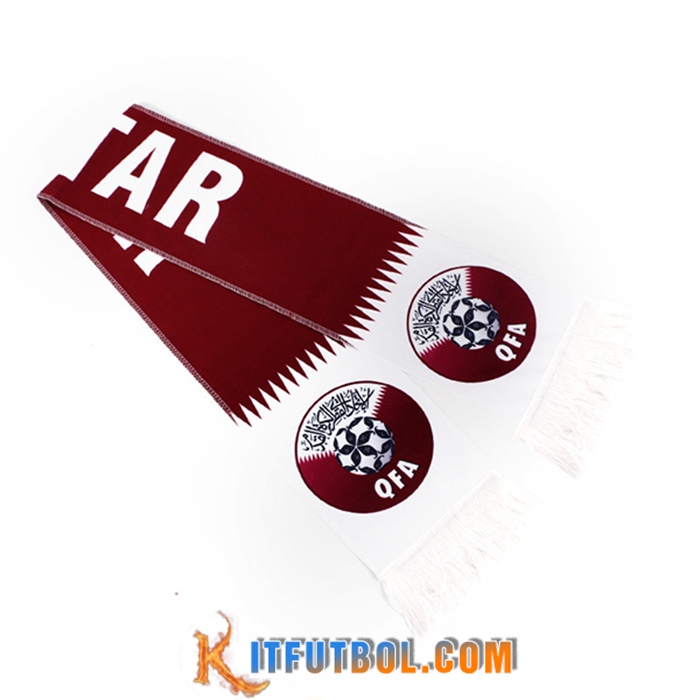 Nueva pañuelos Copa Del Mundo 2022 Qatar Marrón/Blanco