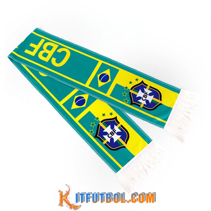 Nueva pañuelos Copa Del Mundo 2022 Brasil Verde/Amarillo
