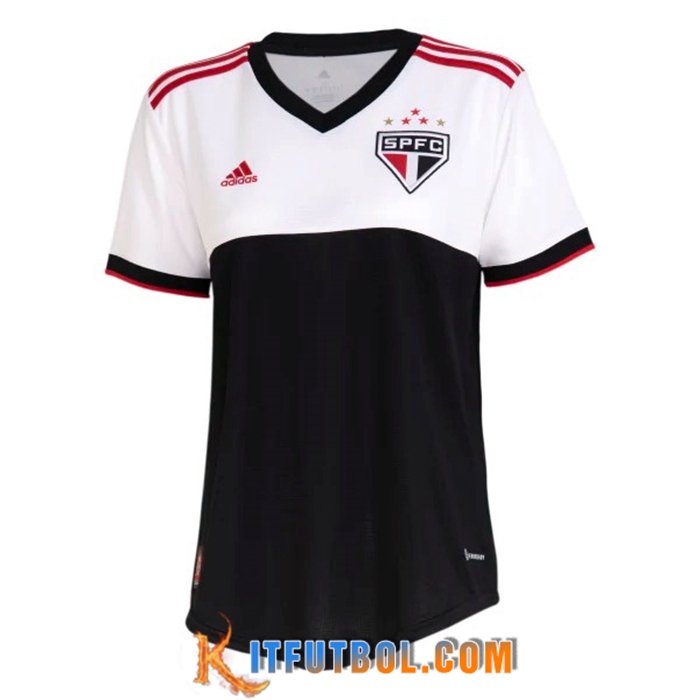 Camisetas De Futbol Sao Paulo FC Mujer Tercera 2022/2023