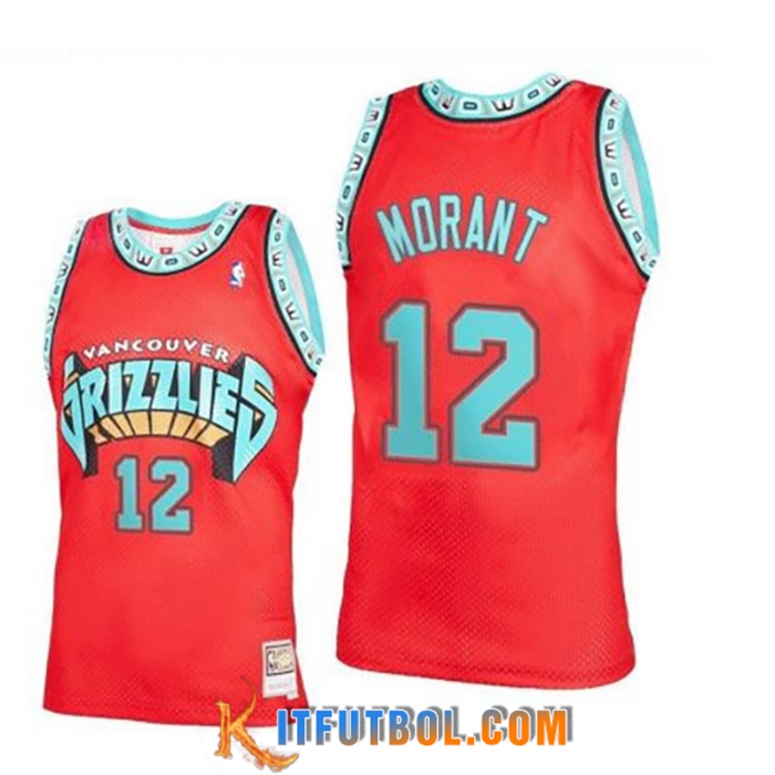 Camisetas Memphis Grizzlies (MORANT #12) 2022/23 Rojo