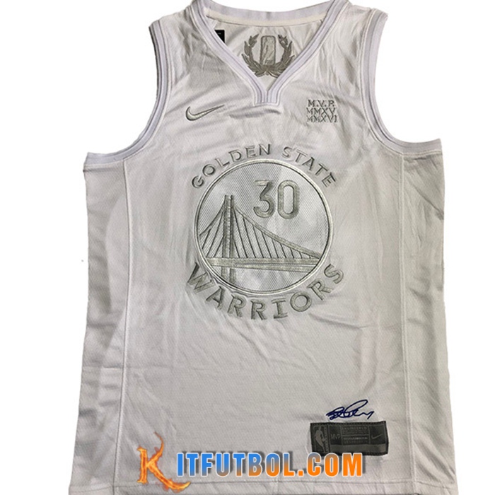 Camisetas Golden State Warriors (CURRY #30) 2022/23 Blanco