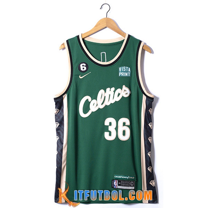 Camisetas Boston Celtics (SMART #36) 2022/23 Verde