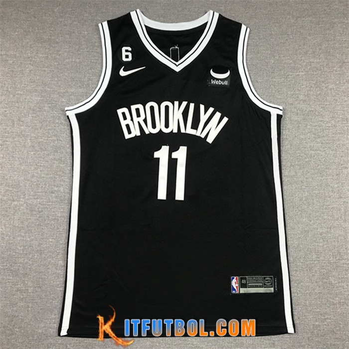 Camisetas Brooklyn Nets (IRVING #11) 2022/23 Negro