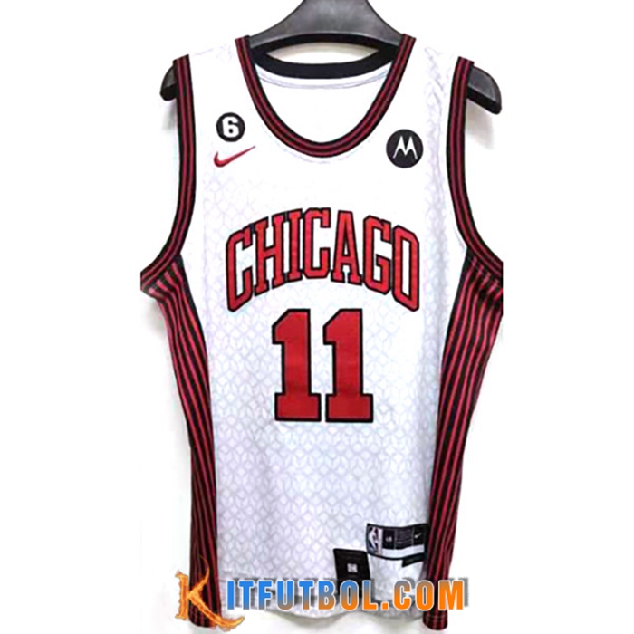Camisetas Chicago Bulls (DEROZAN #11) 2022/23 Blanco