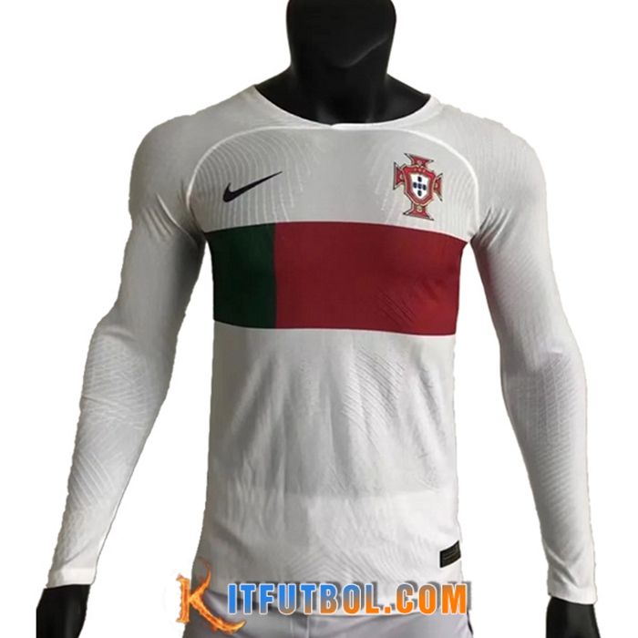 Nueva Camiseta Equipo Nacional Portugal Segunda Manga Larga 2022/2023