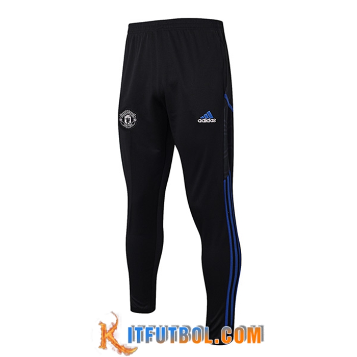 Pantalon Entrenamiento Manchester United Negro 2022/2023
