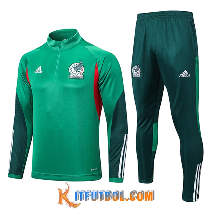 Chandal Equipos De Futbol México Verde 2022/2023