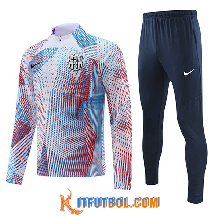 Chandal Equipos De Futbol FC Barcelona Azul/Rojo 2022/2023