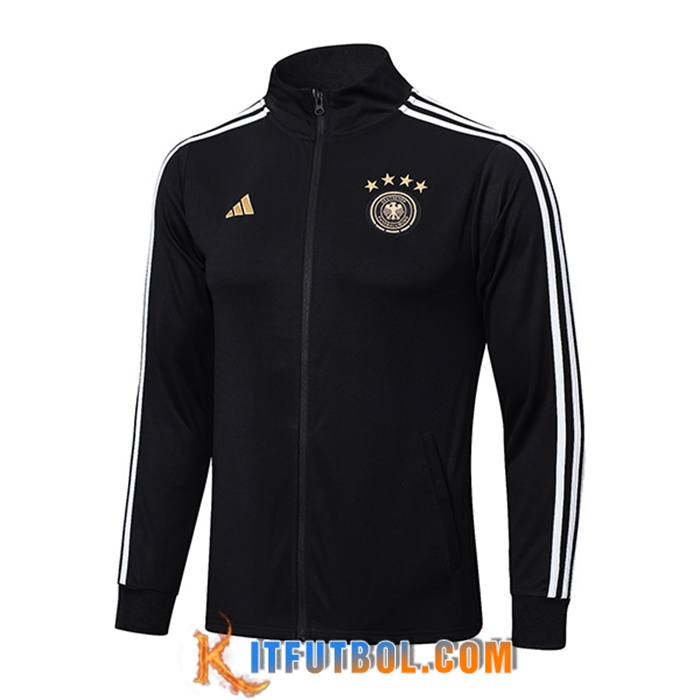 Chaquetas Futbol Alemania Negro 2022/2023