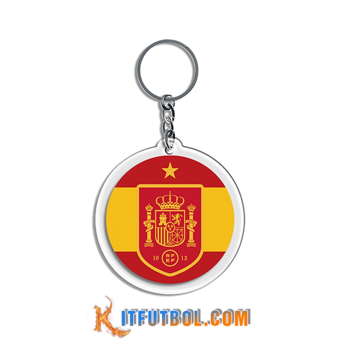 Nueva Titular de la clave Arrondir Copa Del Mundo 2022 España Amarillo/Rojo