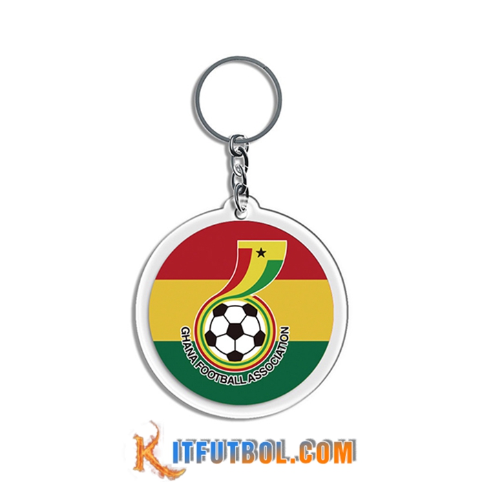 Nueva Titular de la clave Arrondir Copa Del Mundo 2022 Ghana Rojo/Amarillo/Verde