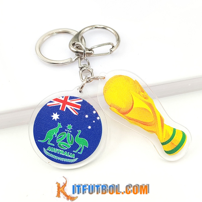 Nueva Titular de la clave Arrondir Copa Del Mundo 2022 + Australia Azul