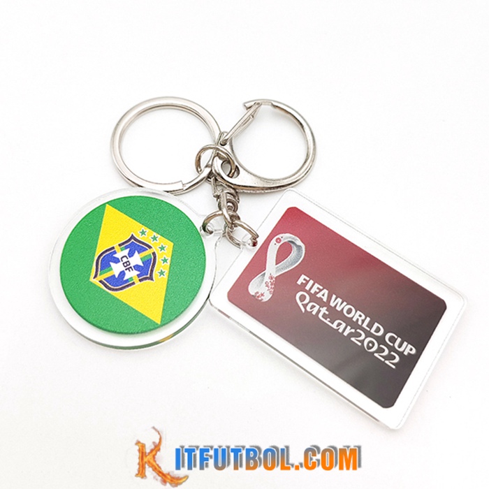 Nouvelle Titular de la clave Copa Del Mundo 2022 Brasil Verde