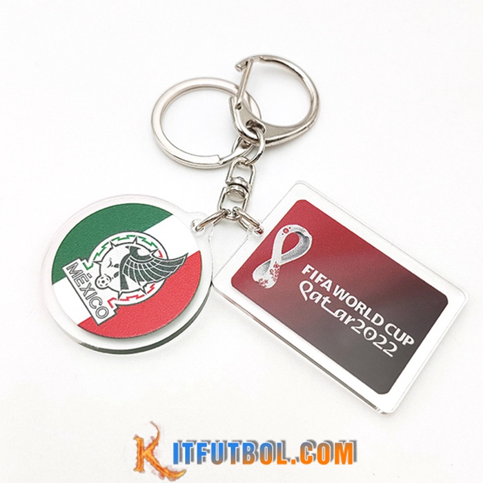 Nouvelle Titular de la clave Copa Del Mundo 2022 México Verde/Blanco/Rojo